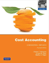 Image of Cost Accounting : A Managerial Emphasis