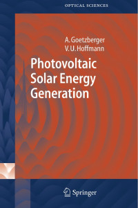 Image of Photovoltaic Solar Energy Generation